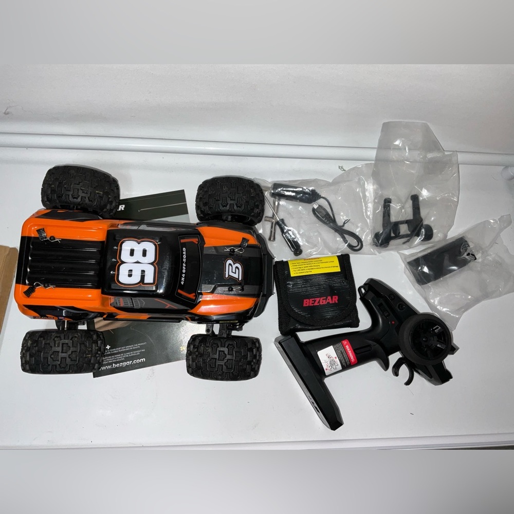 BEZGAR  High Speed RC Cars | HP161 4X4 Off-Road Electric RC Trucks